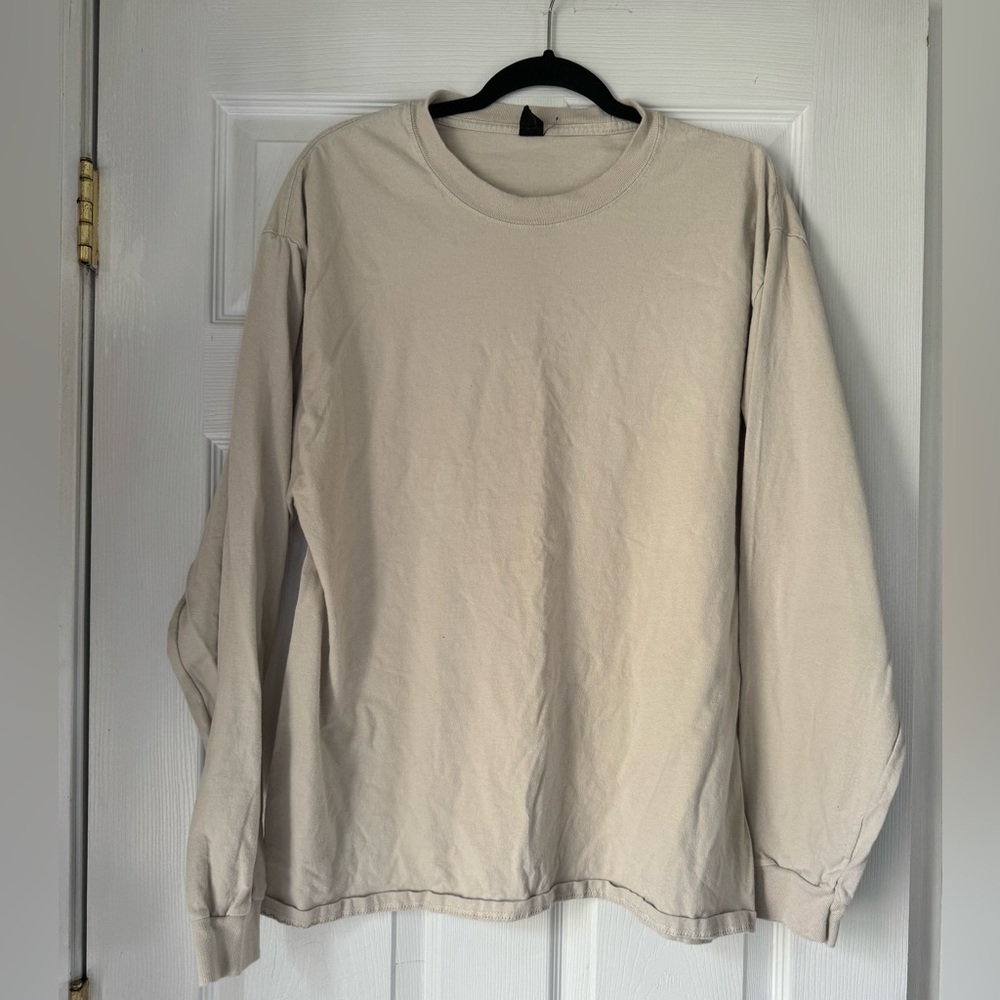 Men’s XL Tan Long Sleeve